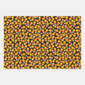 チームキャンディーコーンハロウィーン ラッピングペーパーシート (正面)