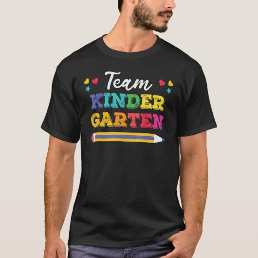 チームキンダーガーテン新学期1 Tシャツ (正面)