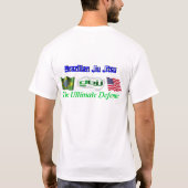 チームギブソン-防衛(前部) Tシャツ (裏面)