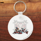 チームクラウクアイランドグループ キーホルダー (正面)