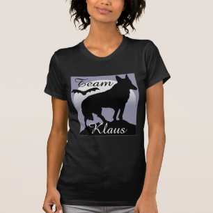 チームクラウス・ヴァンパイアバットとウルフシャツ Tシャツ