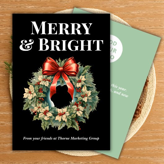 チームクリスマスカード（黒） シーズンカード