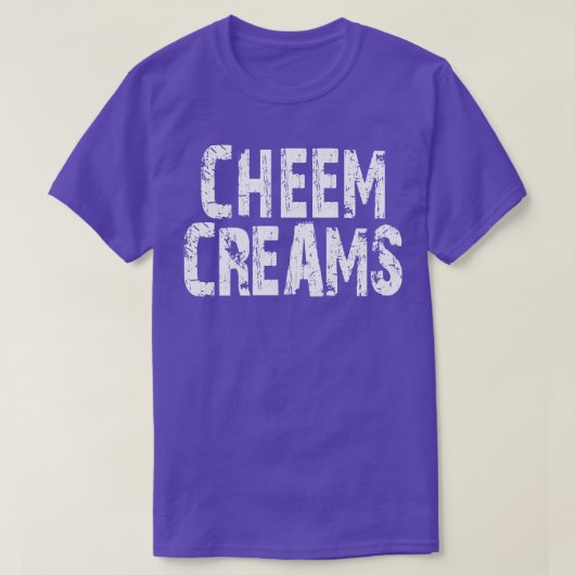チームクリーム1 Tシャツ (デザイン正面)