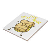 チームクールグリルチーズギフトおもしろい分隊トースト タイル (側面)