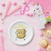 チームクールグリルチーズギフトおもしろい分隊トースト ペーパープレート (パーティー)