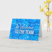 チームグリーティングカードへようこそ カード (黄色い花)