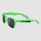 チームグルーミングバチュラーパーティサングラスfor groomsman サングラス (左)