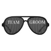 チームグルーミングブライダルパーティ撮影 アビエーターサングラス (正面)