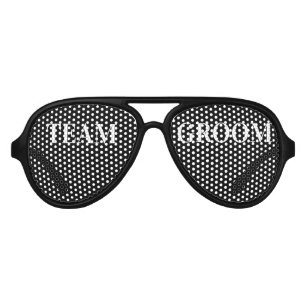 チームグルーミングブライダルパーティ撮影 アビエーターサングラス