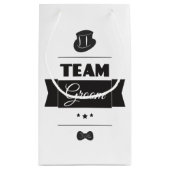 チームグルーミング スモールペーパーバッグ (裏面)