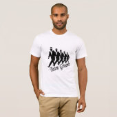 チームグルーミング（男性） Tシャツ (正面フル)