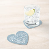 チームグルームカスタム紙モノグラム&年間コースター ペーパーコースター (インサイチュ)