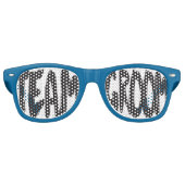 チームグルームスワッグパーティーシェード レトロサングラス (正面)