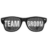 チームグルームパーティーシェード レトロサングラス (正面)