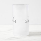 チームグルームフロステッドマグ フロストグラスビールジョッキ (中央)