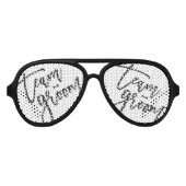 チームグルームボウティ結婚バチュラーパーティカスタムズ アビエーターサングラス (正面)