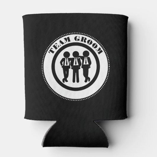 チームグルーム結婚式の引き出物 缶クーラー (裏面)