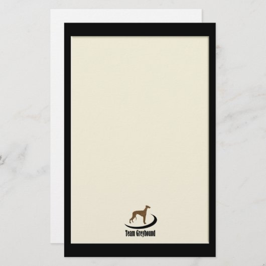 チームグレイハウンド 便箋 (正面/裏面)