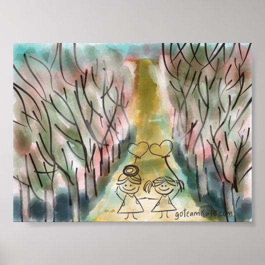 チームケイトのアートワーク ポスター (正面)