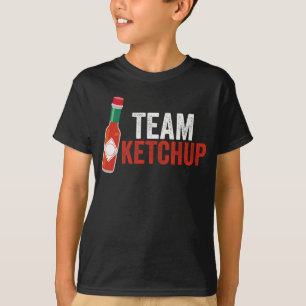 チームケチャップザレッドソース革命 Tシャツ