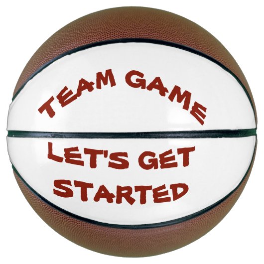 チームゲームバスケットボール バスケットボール (正面)