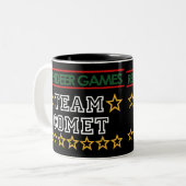 チームコメットマグ ツートーンマグカップ (正面左)