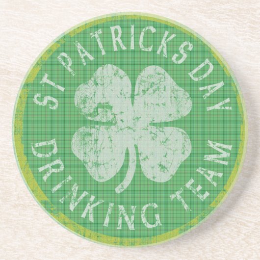 チームコースターを飲むSt patricks day コースター (正面)