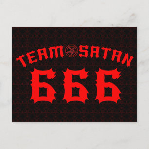 チームサタン666 ポストカード