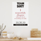 チームサニティポスター ポスター (キッチン)