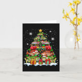 チームサンタサーモンBグルーパー魚コレクションXma カード (黄色い花)