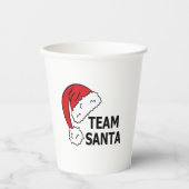 チームサンタ クールなクリスマスギフト 紙コップ (正面)