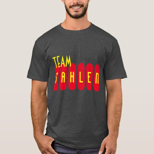 チームサーレン50'sスタイル tシャツ (正面)