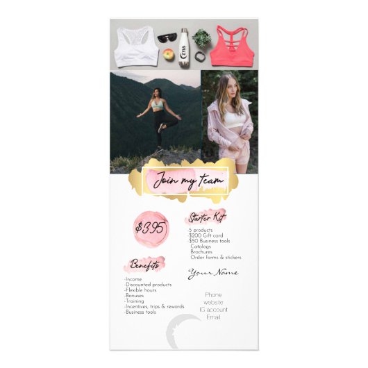 チームザイアカードに参加 ラックカード (正面)