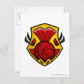 チームシェンクウのロゴ ポストカード (正面/裏面)