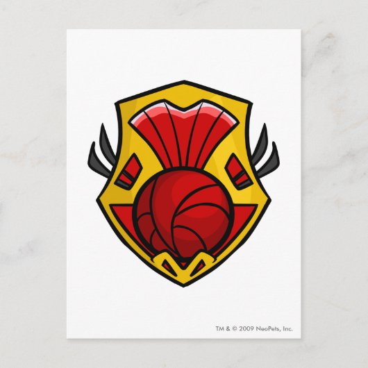 チームシェンクウのロゴ ポストカード (正面)