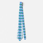 チームジグソーパズルタイ ネクタイ (正面)