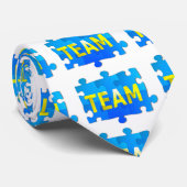 チームジグソーパズルタイ ネクタイ (ロール)