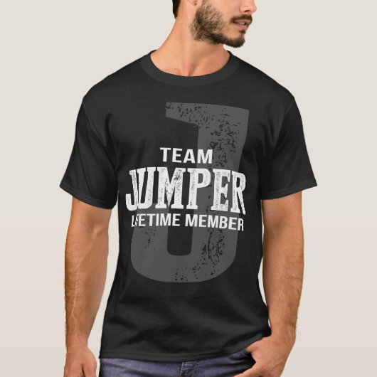 チームジャンパーの有効期間メンバ Tシャツ (正面)