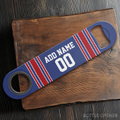 チームジャージストライプ名前をカスタムすると番号 スピード栓抜き