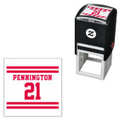 チームジャージースポーツジャージースタイル名番号 セルフインキングスタンプ (インサイチュ)