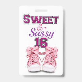 チームスウィート16バッジ – 戻る バッジ