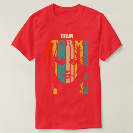 チームストーミー Tシャツ (デザイン正面)
