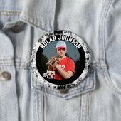 チームスピリットの野球選手の試合日ボタン 缶バッジ (インサイチュ)