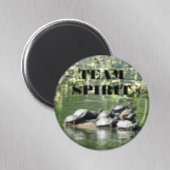 チームスピリットカメやる気を起こさせる マグネット