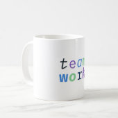 チームスピリットマグ – クルーの団結と活性化 コーヒーマグカップ (正面左)