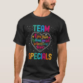 チームスペシャル感謝ウィーク新学期Hea Tシャツ (正面)