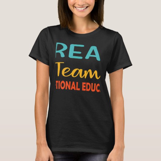 チームスペードクルーチームSPED先生ドリーム例外的 Tシャツ (正面)