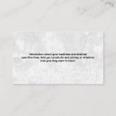 チームスポーツアイコン | QR名刺 名刺 (裏面)