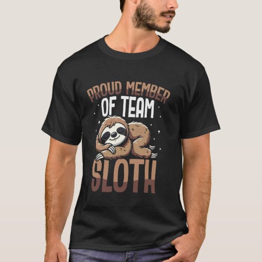 チームスロースの誇り高きメンバー Tシャツ (正面)