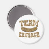 チームソーセージ マグネット (正面/裏面)